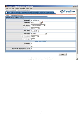 Guide 2 Employee Preferences