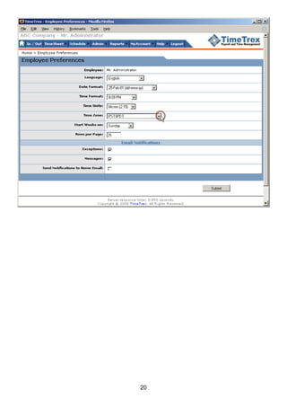 Guide 2 Employee Preferences