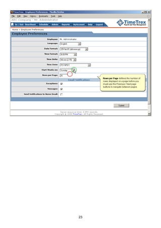Guide 2 Employee Preferences