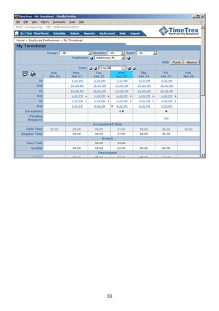 Guide 2 Employee Preferences