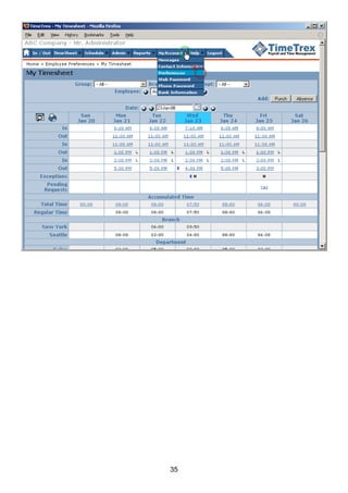 Guide 2 Employee Preferences