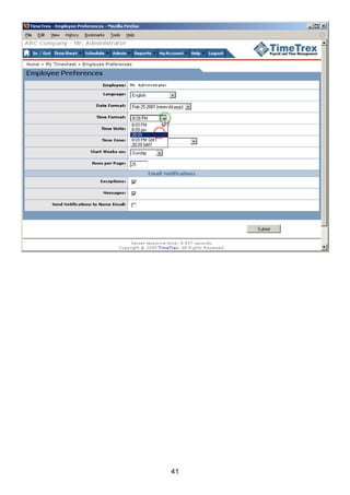 Guide 2 Employee Preferences