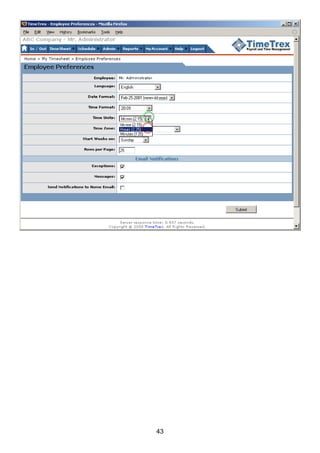 Guide 2 Employee Preferences