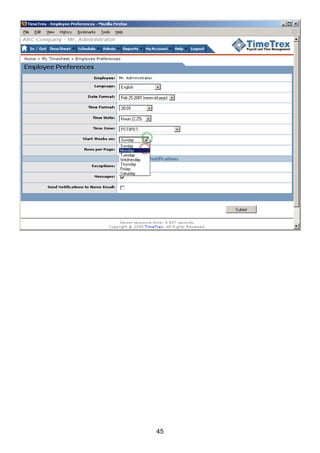 Guide 2 Employee Preferences