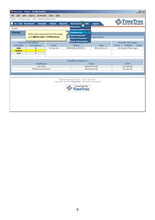 Guide 2 Employee Preferences