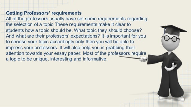 In an essay help you guide