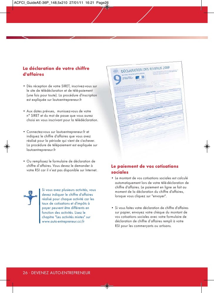Guide De L Auto Entrepreneur 2011