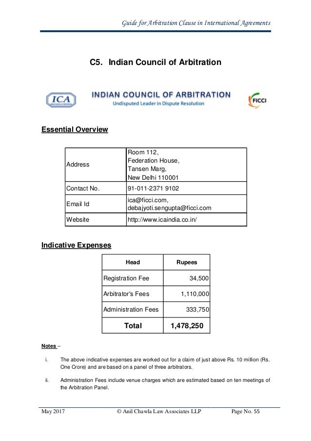 arbitration agreement in india pdf