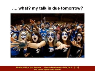 TIPS: Preparing slides for an oral presentation