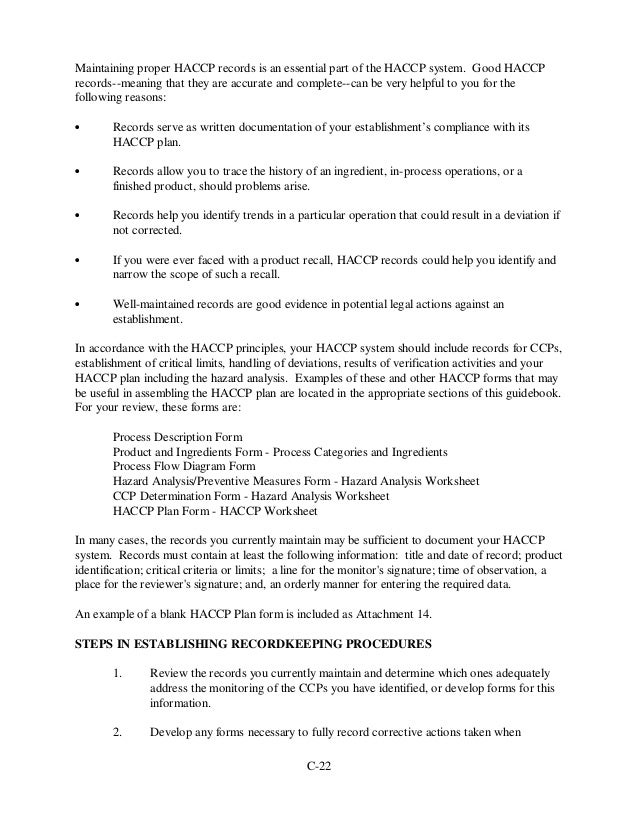 Haccp Letter Of Guarantee Templates