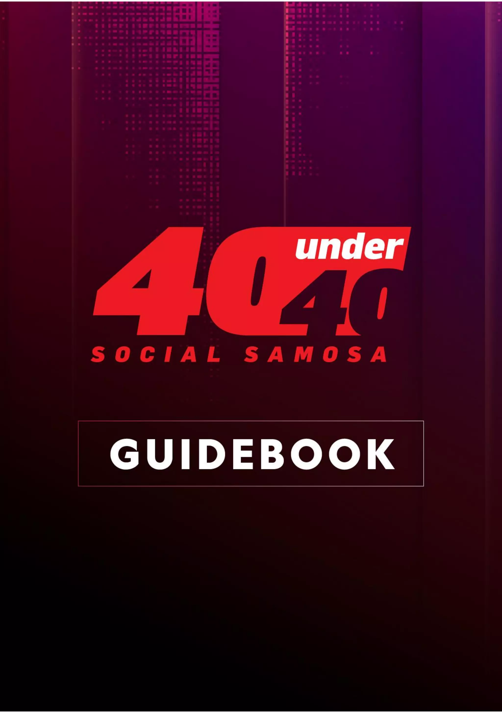 40under40 guidebook | PDF