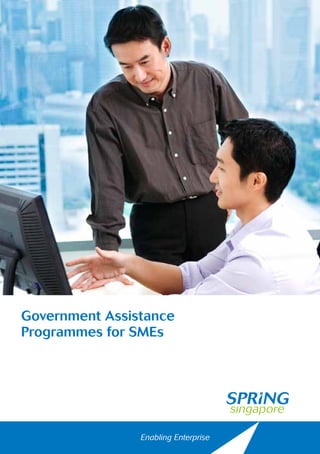 Government Assistance
Programmes for SMEs




                        1
 