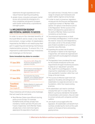 Guidebook to the European audit reform | PDF