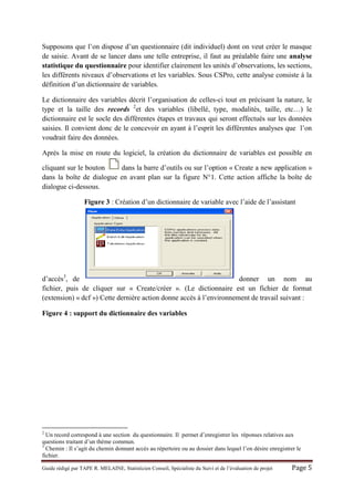 Guide cspro tapé | PDF