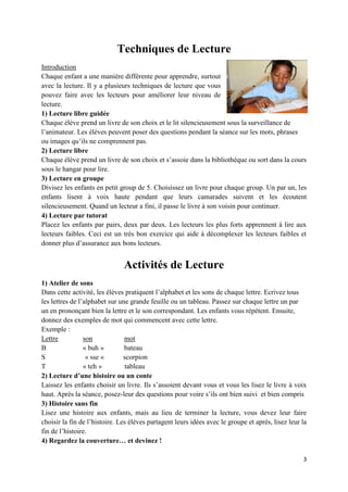 Guide d animation pour bibliothecaires