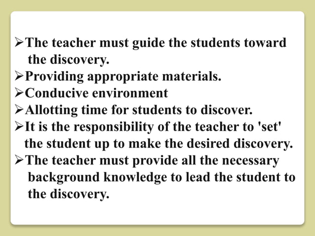 Guided discovery method | PPTX