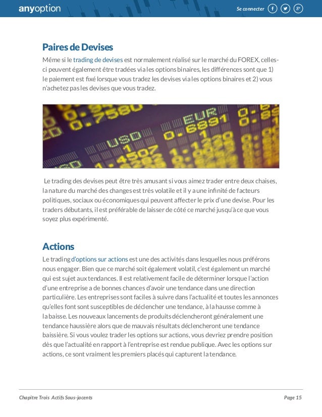 Simulation trading options binaires