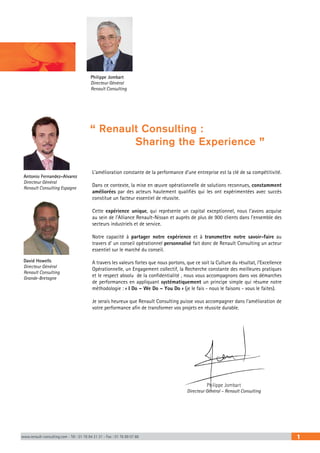 Guide de Formation Renault Consulting 2014