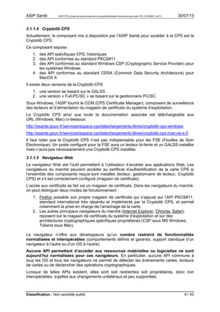 Guide de mise en oeuvre d'une authentification forte avec une cps | PDF
