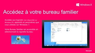 Accédez à votre bureau familier
 