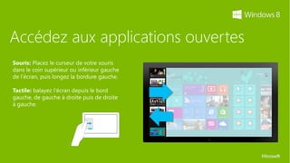 Accédez aux applications ouvertes
 