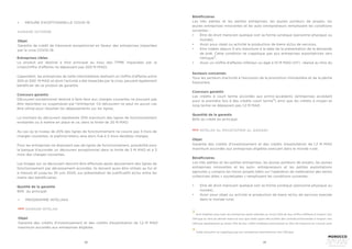 28 29
•	 	PROGRAMME INTELAKA
NEW DAMANE INTELAK
Objet 
Garantie des crédits d’investissement et des crédits d’exploitation de 1,2 M MAD
maximum accordés aux entreprises éligibles.
Entreprises cibles
Le produit est destiné à titre principal au tissu des TPME impactées par la
crise(chiffre d’affaires ne dépassant pas 200 M MAD).
Cependant, les entreprises de taille intermédiaire réalisant un chiffre d’affaires entre
200 et 500 M MAD et dont l’activité a été impactée par la crise, peuvent également
bénéficier de ce produit de garantie.
Concours garantis  
Découvert exceptionnel destiné à faire face aux charges courantes ne pouvant pas
être reportées ou suspendues par l’entreprise. Ce découvert ne peut en aucun cas
être utilisé pour résorber les dépassements sur les lignes.
Le montant du découvert représente 20% maximum des lignes de fonctionnement
existantes ou à mettre en place et ce, dans la limite de 20 M MAD.
Au cas où le niveau de 20% des lignes de fonctionnement ne couvre pas 3 mois de
charges courantes, le plafond retenu sera alors fixé à 3 mois desdites charges.
Pour les entreprises ne disposant pas de lignes de fonctionnement, possibilité pour
la banque d’accorder un découvert exceptionnel dans la limite de 5 M MAD et à 3
mois des charges courantes.
Les tirages sur ce découvert devront être effectués après épuisement des lignes de
fonctionnement par décaissement accordés. Ils doivent aussi être utilisés au fur et
à mesure et jusqu’au 30 juin 2020, sur présentation de justificatifs et/ou entre les
mains des bénéficiaires.
Quotité de la garantie 
95% du principal.
Bénéficiaires 
Les très petites et les petites entreprises, les jeunes porteurs de projets, les
jeunes entreprises innovantes et les auto entrepreneurs remplissant les conditions
suivantes :
•	 Être de droit marocain quelque soit sa forme juridique (personne physique ou
morale),
•	 Avoir pour objet ou activité la production de biens et/ou de services,
•	 Etre créées depuis 5 ans maximum à la date de la présentation de la demande
de prêt. Cette condition ne s’applique pas aux entreprises exportatrices vers
l’Afrique
3
;
•	 Avoir un chiffre d’affaires inférieur ou égal à 10 M MAD (HT) : réalisé au titre du
Secteurs concernés
Tous les secteurs d’activité à l’exclusion de la promotion immobilière et de la pêche
hauturière.
Concours garantis
Les crédits à court terme accordés aux primo-accédants (entreprises accédant
pour la première fois à des crédits court terme
4
) ainsi que les crédits à moyen et
long terme ne dépassant pas 1,2 M MAD.
Quantité de la garantis
80% du crédit en principal.
NEW INTELAK AL MOUSTATMIR AL QARAWI
Objet 
Garantie des crédits d’investissement et des crédits d’exploitation de 1,2 M MAD
maximum accordés aux entreprises éligibles exerçant dans le monde rural.
Bénéficiaires 
Les très petites et les petites entreprises, les jeunes porteurs de projets, les jeunes
entreprises innovantes et les auto- entrepreneurs et les petites exploitations
agricoles y compris les futurs projets bâtis sur l’opération de melkisation des terres
collectives dites « soulaliyates » remplissant les conditions suivantes :
•	 Etre de droit marocain quelque soit sa forme juridique (personne physique ou
morale),
•	 Avoir pour objet ou activité la production de biens et/ou de services exercée
dans le monde rural,
•	 MESURE EXCEPTIONNELLE COVID 19
DAMANE OXYGÈNE
Objet 
Garantie de crédit de trésorerie exceptionnel en faveur des entreprises impactées
par la crise COVID-19.
3
Sont éligibles aussi bien les entreprises ayant réalisées au moins 20% de leur chiffre d’affaires à l’export vers
l’Afrique au titre du dernier exercice clos que celles ayant décrochées des contrats/commandes à l’export vers
l’Afrique représentant au moins 10% de leur chiffre d’affaires prévisionnel au titre de l’exercice en cours/à venir
4
Cette exclusion ne s’applique pas aux entreprises exportatrices vers l’Afrique.
 