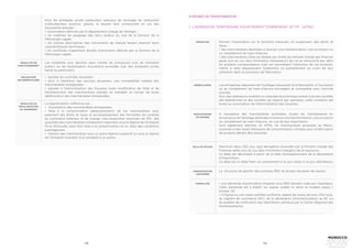 138 139
Pour les entrepôts privés particuliers spéciaux de stockage de carburants
(carburéacteur, essence, gasoil), le dossier doit comprendre en sus des
documents précités :
• l’autorisation délivrée par le département chargé de l’énergie ;
• les barèmes de jaugeage des bacs revêtus du visa de la Division de la
Métrologie Légale ;
• les notices descriptives des instruments de mesure faisant ressortir leurs
caractéristiques techniques ;
• les certificats d’agrément desdits instruments délivrés par la Division de la
Métrologie Légale.
Les modalités sont décrites dans l’arrêté de concession (cas de l’entrepôt
public) ou de l’autorisation d’ouverture accordée (cas des entrepôts privés
banal ou particulier).
• faciliter les contrôles douaniers
• tenir, à l’attention des services douaniers, une comptabilité matière des
marchandises entreposées
• signaler à l’Administration des Douanes toute modification de l’état et de
l’emplacement des marchandises placées en entrepôt et l’aviser de toute
détérioration des marchandises entreposées.
La régularisation s’effectue par :
• Exportation des marchandises entreposées
• Mise à la consommation (dédouanement) de ces marchandises avec
paiement des droits et taxes et accomplissement des formalités de contrôle
du commerce extérieur et de change. Une proportion maximale de 15% des
quantités des marchandises initialement importées sous le régime de l’Entrepôt
Privé Particulier, peut être mise à la consommation et ce, dans des conditions
avantageuses.
• Cession des marchandises sous un autre régime suspensif ou sous le régime
de l’entrepôt (transfert d’un entrepôt à un autre).
MODALITÉS DE
FONCTIONNEMENT
OBLIGATIONS
DES BÉNÉFICIAIRES
MODALITÉS DE
RÉGULARISATION
OU APUREMENT
Permet l’importation sur le territoire marocain, en suspension des droits et
taxes  :
• des marchandises destinées à recevoir une transformation, une ouvraison ou
un complément de main-d’œuvre
• des marchandises [liste est établie par arrêté du ministre chargé des finances
après avis du (ou des) ministre(s) intéressé(s)] qui ne se retrouvent pas dans
les produits compensateurs mais qui permettent l’obtention de ces produits,
même si elles disparaissent totalement ou partiellement au cours de leur
utilisation dans le processus de fabrication.
Les entreprises disposant de l’outillage nécessaire (à la fabrication, à l’ouvraison
ou au complément de main-d’œuvre envisagés) et compatible avec l’activité
exercée.
Pour des opérations revêtant un caractère économique certain (cas des sociétés
des plateformes et des sociétés de négoce par exemple), cette condition est
levée sur autorisation de l’Administration des Douanes.
A l’exception des marchandises prohibées, toutes les marchandises en
provenance de l’étranger destinées à recevoir une transformation, une ouvraison
ou complément de main d’œuvre  en vue de leur exportation.
Sont également admises en ATPA, les marchandises produites au Maroc,
soumises à des taxes intérieures de consommation, utilisées pour la fabrication
de produits devant être exportés.
Maximum deux (02) ans, sauf dérogation accordée par le Ministre chargé des
Finances après avis du (ou des) ministre(s) chargé(s) de la ressource.
Le délai est décompté à partir de la date d’enregistrement de la déclaration
d’importation.
Ce délai est un délai franc ne comprenant ni le jour initial, ni le jour d’échéance.
La structure de gestion des comptes RED du bureau douanier de ressort.
• une demande d’autorisation d’opérer sous RED dûment visée par l’opérateur.
Cette demande est à établir sur papier entête et selon le modèle requis (
annexe 1.8)
• l’original ou une copie certifiée conforme, datant de moins de trois (03) mois,
du registre de commerce (RC), de la déclaration d’immatriculation au RC ou
du bulletin de notification des identifiants (attribué par le Centre Régional des
Investissements).
DÉFINITION
BÉNÉFICIAIRES
MARCHANDISES
AUTORISÉES
DÉLAI DE SÉJOUR
ADMINISTRATION
CONCERNÉE
FORMALITÉS
B-RÉGIMES DE TRANSFORMATION
1. L’ADMISSION TEMPORAIRE POUR PERFECTIONNEMENT ACTIF (ATPA)
 