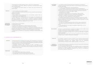 144 145
• à la production de biens destinés, pour au moins 75%, à l’exportation ;
• à la réalisation des projets, objets de conventions d’investissement signés
avec le gouvernement ;
• à la réalisation de projets financés au moyen d’une aide financière non
remboursable.
• Une souscription d’un acquit-à-caution
• Ou une présentation de documents prévus par les conventions internationales
ratifiées par le Maroc
Toutefois, bénéficient :
• D’une dispense d’accomplissement de ces formalités, certains films ou
enregistrements cinématographiques.
• D’une dispense de l’obligation de fournir une caution, les importateurs de
matériels nécessaires à la recherche et à l’exploitation des hydrocarbures
ainsi qu’aux activités annexes à celles-ci, lorsque le matériel à importer
temporairement figure sur une liste visée par le Ministre chargé des mines et de
l’énergie ou par la personne déléguée par lui à cet effet.
La régularisation se fait à travers :
• l’exportation en l’état ;
• la cession après autorisation de l’Administration des Douanes ;
• l’admission en entrepôt sur autorisation préalable de la Douane ;
• la mise à la consommation du matériel sur autorisation de l’Administration des
Douanes, avec paiement des droits et taxes exigibles et accomplissement, le cas
échéant, des formalités du contrôle du commerce extérieur et de change ;
• la destruction ou l’abandon sur autorisation préalable de l’Administration des
Douanes.
FORMALITÉS
MODALITÉS DE
RÉGULARISATION
OU APUREMENT
BÉNÉFICIAIRES
2. L’EXPORTATION TEMPORAIRE (ET)
Permet d’exporter, en suspension des droits, taxes, prohibitions ou restrictions
de sortie qui leur sont normalement applicables, des marchandises (matériels,
produits et animaux) devant séjourner temporairement à l’étranger avant d’être
réimportées, sans avoir subi de transformation.
L’importation ultérieure, après utilisation en l’état à l’étranger, de ces
marchandises a lieu en exonération totale des droits et taxes habituellement
perçus à l’importation et avec dispense des formalités du contrôle du commerce
extérieur et des changes.
• les industriels
• les sociétés réalisant des travaux à l’étranger
• les organisateurs de foires ou expositions à l’étranger
• les particuliers (peintres, artisans, équipes sportives, etc.)
DÉFINITION
DÉLAI DE SÉJOUR
FORMALITÉS
MODALITÉS
DE RÉGULARISATION
OU APUREMENT
• Les matériels restant propriété marocaine, destinés à la réalisation, à
l’étranger, de travaux d’une durée limitée ou à une utilisation occasionnelle à
des fins industrielles;
• Les films ou enregistrements cinématographiques ;
• Les emballages, contenants et accessoires que ces emballages et
contenants soient exportés vides pour être importés ultérieurement pleins de
produits étrangers ou qu’ils soient exportés pleins de produits marocains ;
• Les produits et les animaux énumérés ci-après :
- Les échantillons et modèles;
- Le matériel de stand utilisé pour les expositions, foires et autres
manifestations similaires ainsi que les marchandises destinées à être
présentées ou utilisées à ces expositions, foires, manifestations ;
- Les objets pour essais, expériences et démonstrations;
- Le matériel professionnel et les animaux nécessaires à l’exercice du métier
ou de la profession de personnes physiques ou morales, ayant au Maroc leur
résidence habituelle ou leur siège social, allant accomplir à l’étranger un travail
déterminé d’une durée limitée ;
- Les cadres et conteneurs ;
- Les véhicules à usage commercial utilisés en trafic routier international ;
- Les animaux pouvant être engagés dans des compétitions sportives ou
autres;
- Et, plus généralement, tous objets susceptibles d’identification lors de
l’importation ultérieure.
Est limité au temps nécessaire à l’utilisation envisagée sans que ce délai puisse
excéder un (01) an pour certains matériels et produits.
Toutefois, et dans des cas dûment justifiés, le Ministre chargé des finances peut
autoriser la prorogation du délai d’un an susvisé sans que celle-ci excède le
double dudit délai.
Cette durée est décomptée à partir de la date d’enregistrement de la déclaration
en détail acquit-à-caution d’exportation temporaire.
Les matériels, produits et animaux destinés à être exportés temporairement
doivent être couverts soit par un acquit à caution, soit par des documents
internationaux conformes aux modèles prévus par les conventions
internationales auxquelles le Maroc adhère (exemple : le carnet ATA).
Les marchandises admises en exportation temporaire doivent être réimportées
en l’état et dans les délais prescrits.
La non réimportation dans les délais est considérée comme une exportation
définitive et nécessite le dépôt d’une nouvelle déclaration en douane, en
apurement de celle initialement enregistrée avec toutes les conséquences
découlant du régime de l’exportation.
MARCHANDISES
AUTORISÉES
 