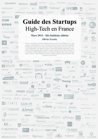 Guide des startups hightech en france olivier ezratty mars 2014 
