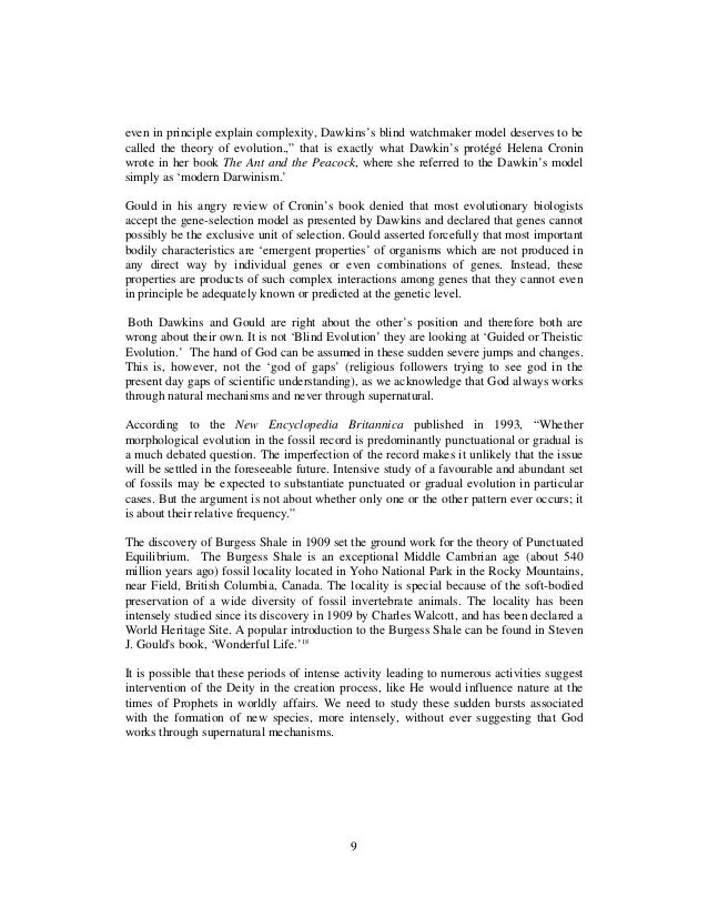 evolution essays creation evolution journal