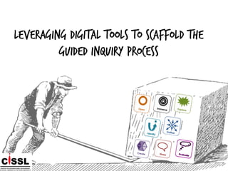 leveraging digital tools to scaffold the
guided inquiry process
 