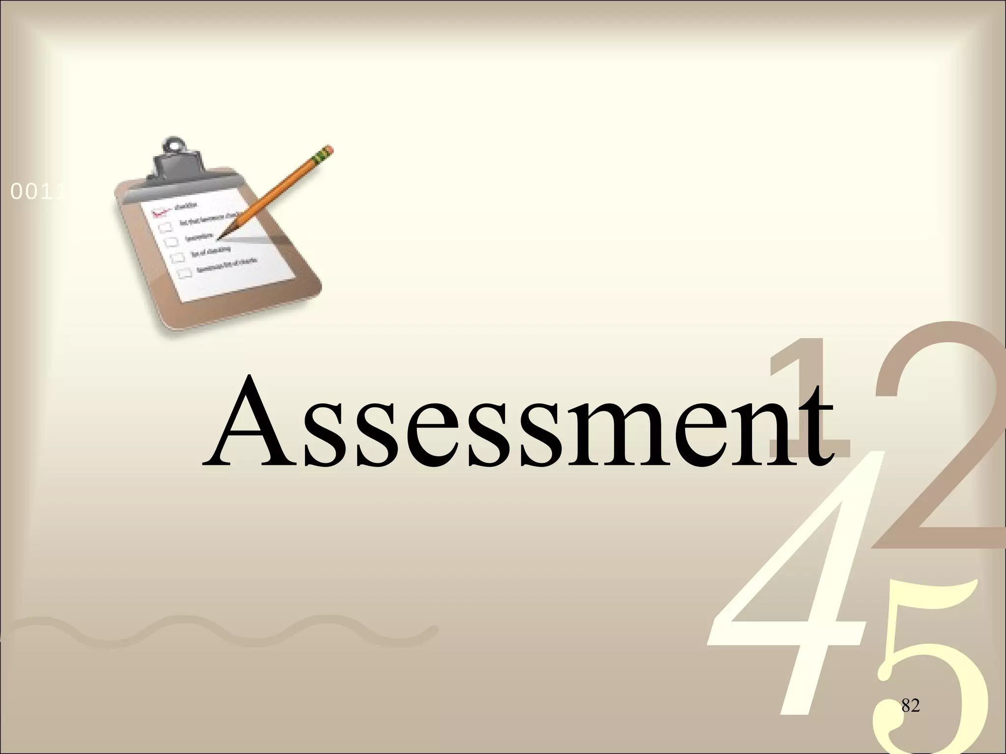 Assessment 