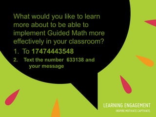 Guided Math Implementation | PPTX