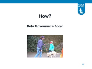 How?

Data Governance Board




                        12
 