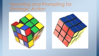 Teaching and Prompting for 
Strategic Action 
 