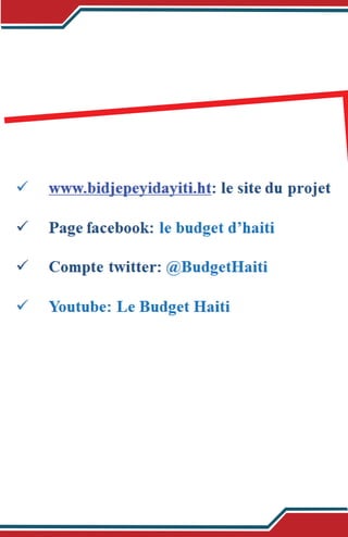 Guide du budget national haitien