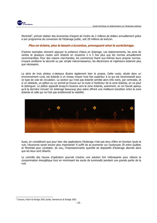 Guide technique et réglementaire sur l’éclairage extérieur
- 11 -
Source : Lumec
3. UNITÉS DE MESURE
Flux lumineux - Lumen...