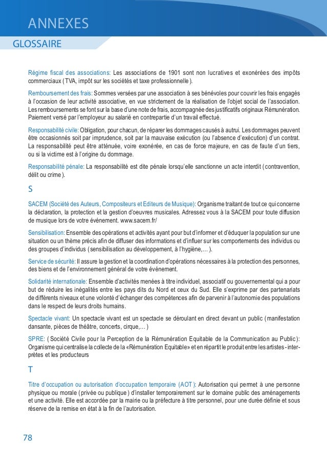 Guide evenementiel