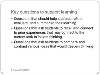 Lesson Supporting Question Planning and analyzing mathematics lesson | PPTX