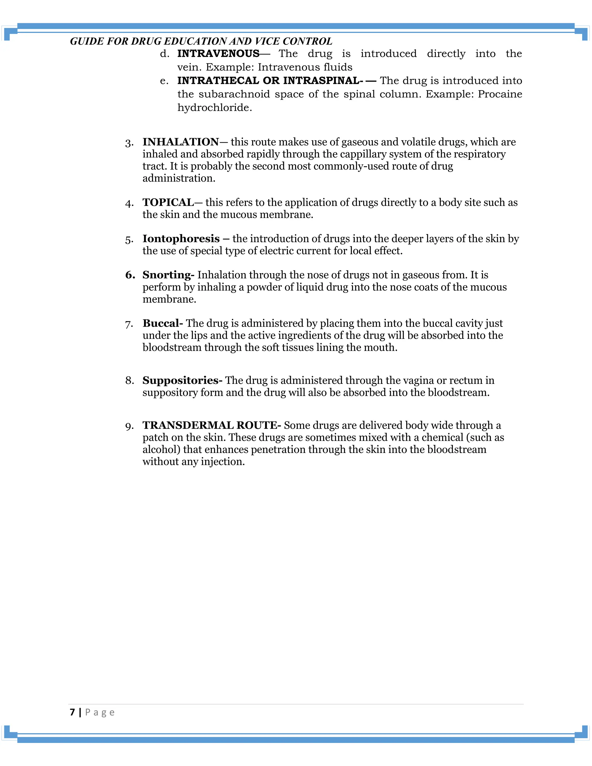 Guide for Drug Education and Vice Control.docx