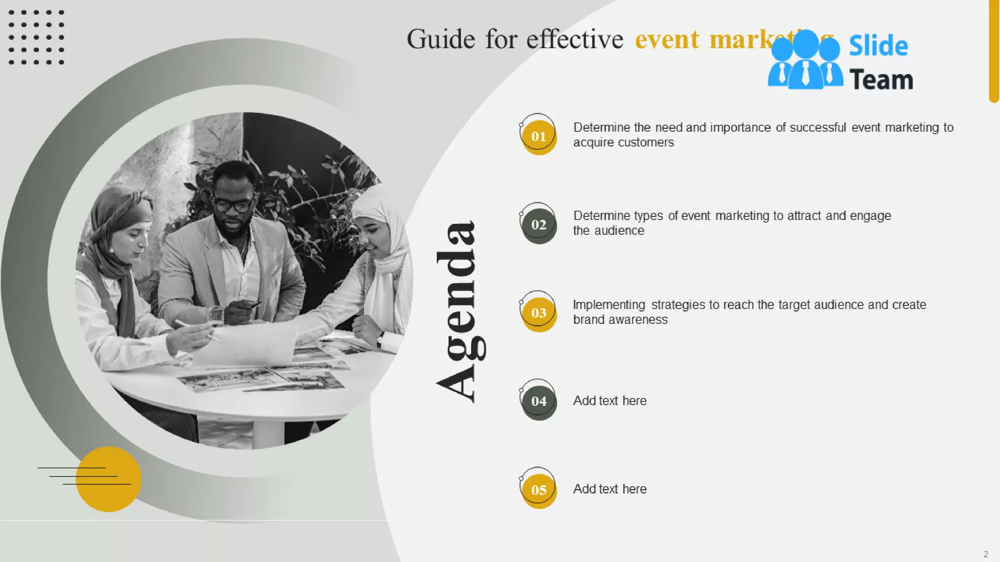 Guide For Effective Event Marketing Powerpoint Presentation Slides Mkt Cd