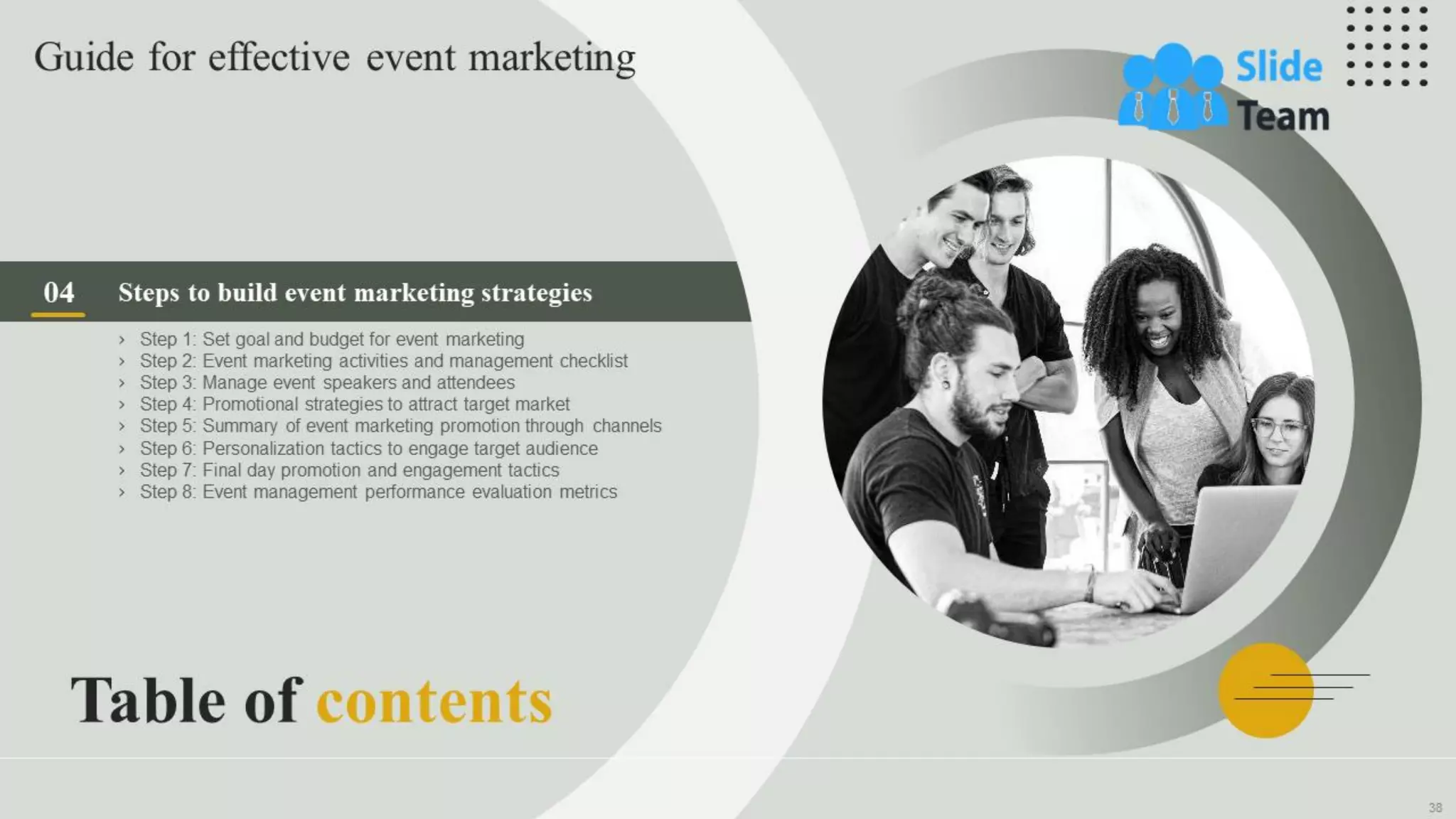 Guide For Effective Event Marketing Powerpoint Presentation Slides Mkt Cd