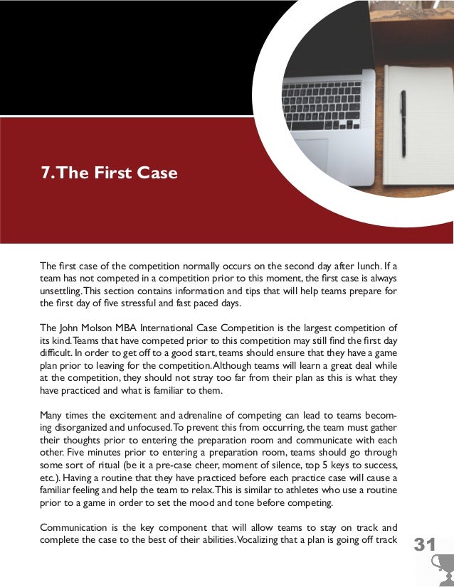 Mba Competition Tips molson mba competition guide for schools Mba Competition Tips molson mba competition guide for schools