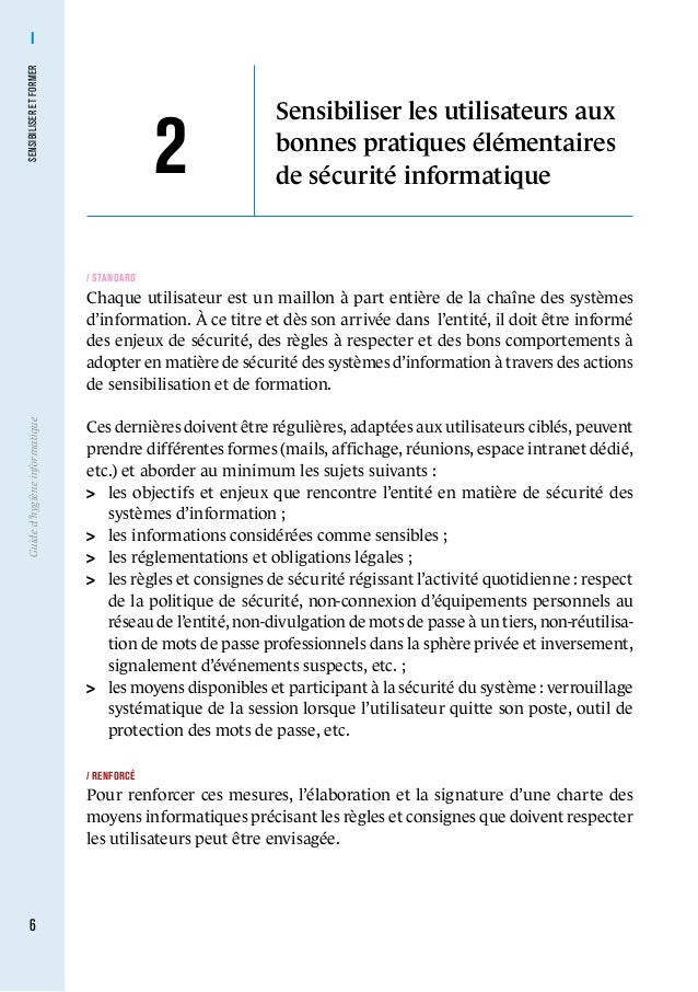 Anssi Guide Hygiène Informatique – BYTKCK