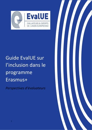 Guide inclusion dans le programme erasmus+