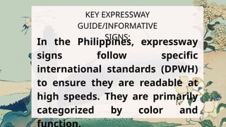 Guide Informative Signs GuideInformative signs, signs on expressway.pptx