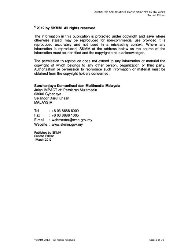 Guideline amateur radio_service_2012