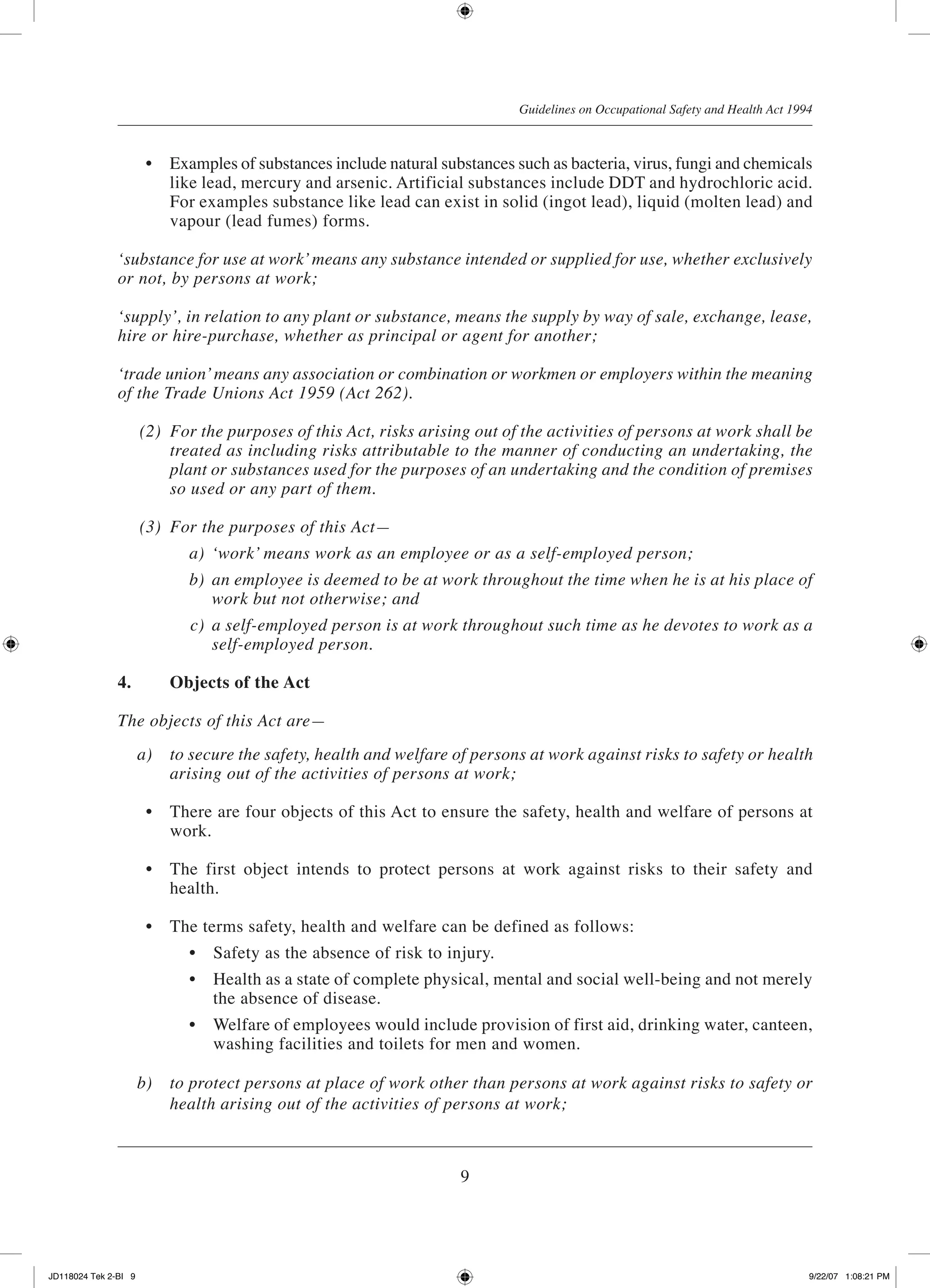 Dosh Regulations.pdf Guideline dosh garispanduan2006bi | PDF