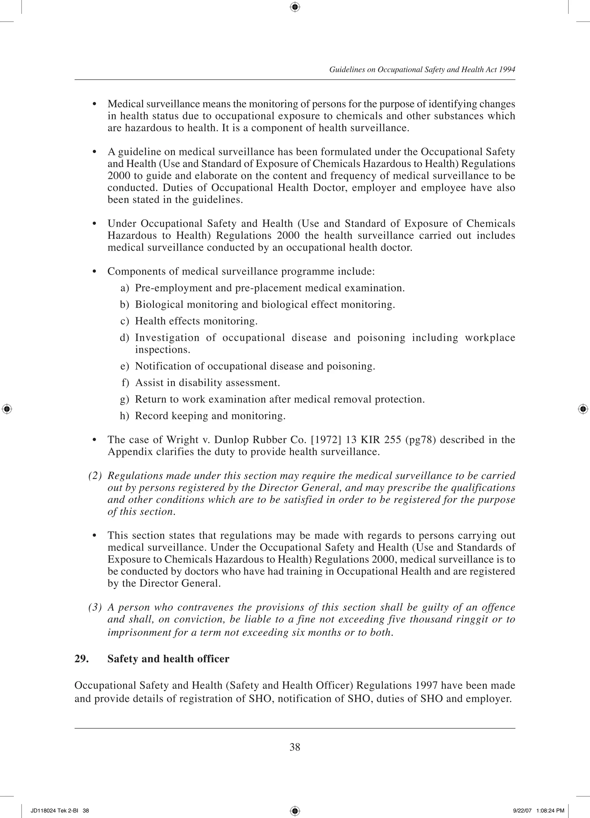 Dosh Regulations.pdf Guideline dosh garispanduan2006bi | PDF