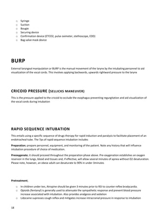 Guideline for airway management3 | PDF